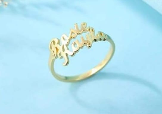 Personalized Name Ring