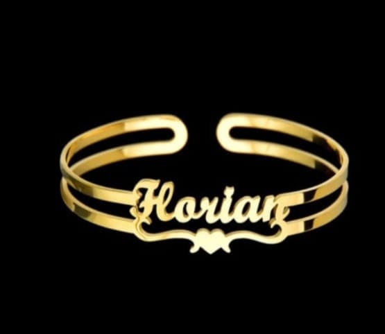 Personalized Name Cuff Bracelet