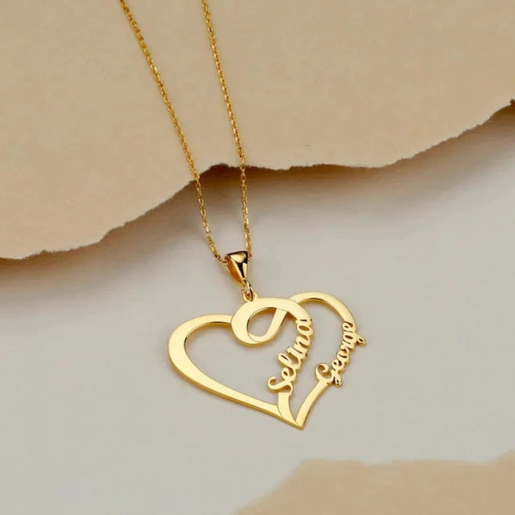 Personalized Heart Name Necklace